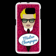 Coque Samsung Galaxy S6 Mister Champagne Blond