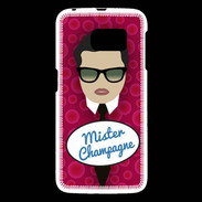 Coque Samsung Galaxy S6 Mister Champagne Brun