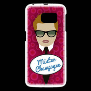 Coque Samsung Galaxy S6 Mister Champagne Roux