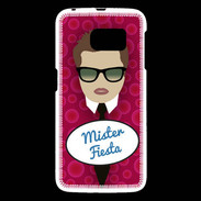 Coque Samsung Galaxy S6 Mister Fiesta Chatain