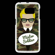 Coque Samsung Galaxy S6 Mister Soldier Blond