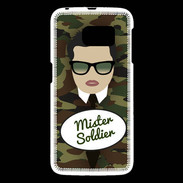 Coque Samsung Galaxy S6 Mister Soldier Brun