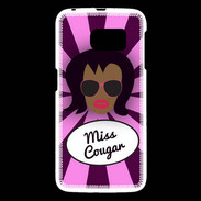 Coque Samsung Galaxy S6 Miss Cougar Black
