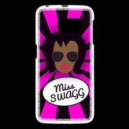 Coque Samsung Galaxy S6 Miss Swag Black