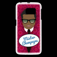 Coque Samsung Galaxy S6 Mister Champagne Black