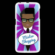 Coque Samsung Galaxy S6 Mister Shopping Black