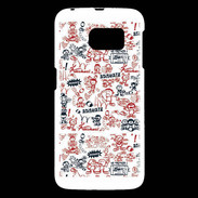 Coque Samsung Galaxy S6 Adishatz All Over Rugby YM