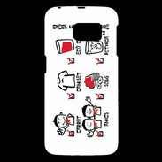 Coque Samsung Galaxy S6 Adishatz Check Fest G