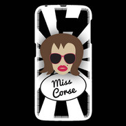 Coque Samsung Galaxy S6 Miss Corse Chatain