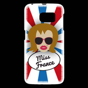 Coque Samsung Galaxy S6 Miss France Rousse