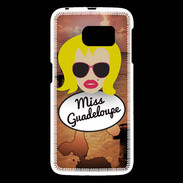 Coque Samsung Galaxy S6 Miss Guadeloupe Blonde