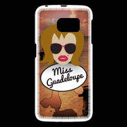 Coque Samsung Galaxy S6 Miss Guadeloupe Rousse