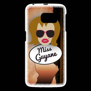 Coque Samsung Galaxy S6 Miss Guyane Rousse
