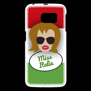 Coque Samsung Galaxy S6 Miss Italie Rousse