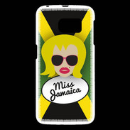 Coque Samsung Galaxy S6 Miss Jamaica Blonde