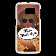 Coque Samsung Galaxy S6 Miss Martinique Black