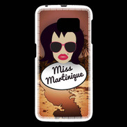 Coque Samsung Galaxy S6 Miss Martinique Brune