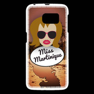 Coque Samsung Galaxy S6 Miss Martinique Rousse