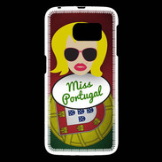 Coque Samsung Galaxy S6 Miss Portugal Blonde