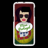 Coque Samsung Galaxy S6 Miss Portugal Brune