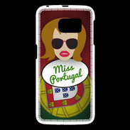 Coque Samsung Galaxy S6 Miss Portugal Rousse