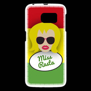 Coque Samsung Galaxy S6 Miss Rasta Blonde