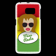Coque Samsung Galaxy S6 Miss Rasta Rousse