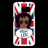 Coque Samsung Galaxy S6 Miss UK Black