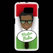 Coque Samsung Galaxy S6 Mister Italie Black