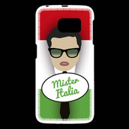 Coque Samsung Galaxy S6 Mister Italie Brun