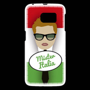 Coque Samsung Galaxy S6 Mister Italie Roux