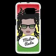 Coque Samsung Galaxy S6 Mister Rasta Blanc