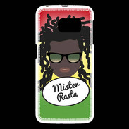 Coque Samsung Galaxy S6 Mister Rasta Black