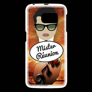 Coque Samsung Galaxy S6 Mister Réunion Brun