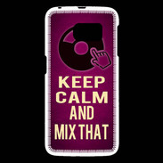 Coque Samsung Galaxy S6 Keep Calm and Mix That Rose