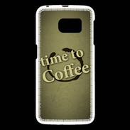 Coque Samsung Galaxy S6 Coffee Time ZG
