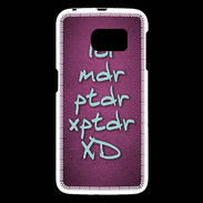 Coque Samsung Galaxy S6 LOL MDR Rose ZG