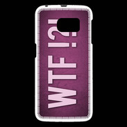 Coque Samsung Galaxy S6 WTF Rose ZG