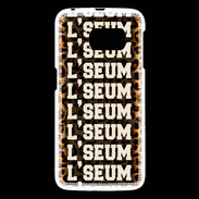 Coque Samsung Galaxy S6 L'seum Léopard