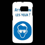 Coque Samsung Galaxy S6 Attention les yeux PR
