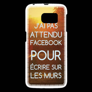 Coque Samsung Galaxy S6 J'ai pas attendu FB ZG