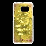 Coque Samsung Galaxy S6 Ils ne savaient pas ZG