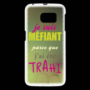 Coque Samsung Galaxy S6 Méfiant trahis ZG