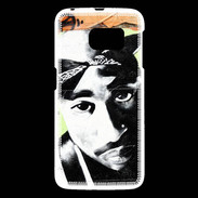 Coque Samsung Galaxy S6 Graffiti rappeur PB