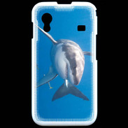 Coque Samsung ACE S5830 Grand requin blanc