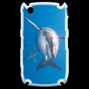 Coque Blackberry 8520 Grand requin blanc