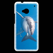 Coque HTC One Grand requin blanc