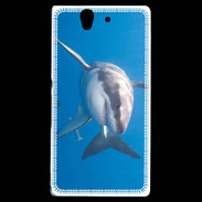 Coque Sony Xperia Z Grand requin blanc