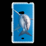 Coque Nokia Lumia 625 Grand requin blanc