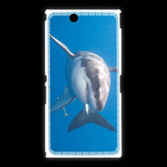 Coque Sony Xpéria Z Ultra Grand requin blanc